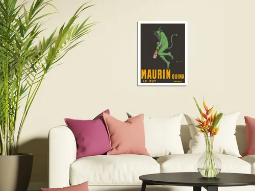 Vista 3 de Maurin Quina - Quinina Apéritif - Green Devil - Le Puy France - Vintage Advertising Poster by Leonetto Cappiello c.1906 - Master Art Print