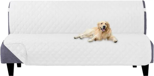 Vista 114 de U-NICE HOME Funda para sillón reclinable, reversible, con correas elásticas, resistente al agua, protege de perros y mascotas, sillón pequeño
