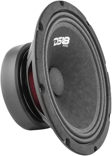 Vista 11 de DS18 PRO-GM6.4B - Altavoz de 6.5 pulgadas, rango medio, bala de aluminio roja, 480 W máximo, 140 W RMS, 4 ohmios, altavoces de puerta de audio
