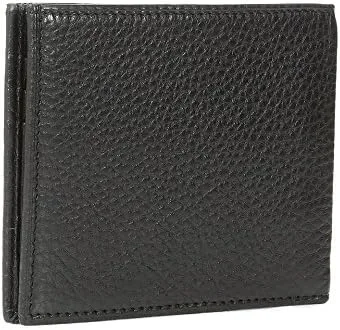 Vista 2 de Polo Ralph Lauren Pebble Billetero de cuero negro Bill-fold Wallet