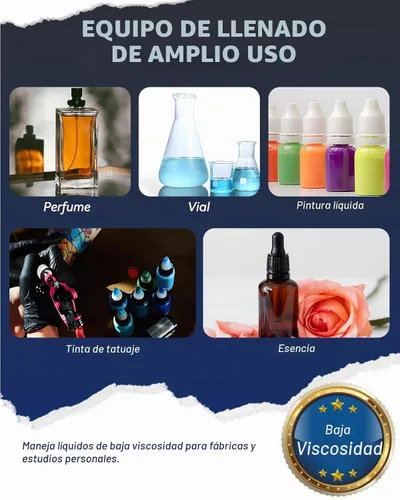 Vista 6 de Hanchen Máquina de llenado de líquidos, bomba peristáltica de 5 onzas, llenado automático de botellas de control digital, llenado de aceite