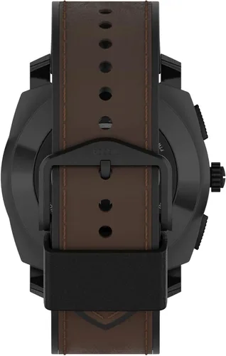Vista 4 de Fossil Machine Gen 6 Reloj inteligente híbrido con Alexa integrado frecuencia cardíaca seguimiento de actividad oxígeno en sangre y notificaciones