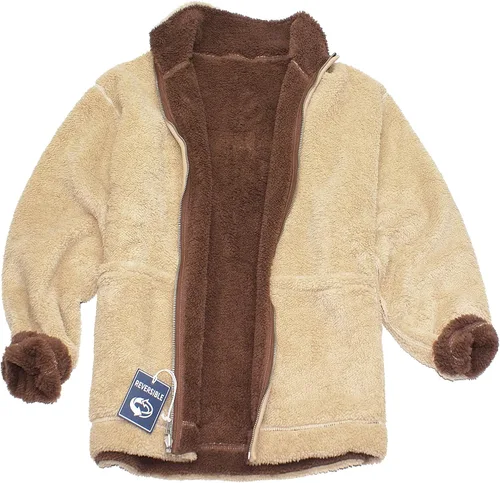 Vista 2 de Hollister Chaqueta Sherpa reversible con cremallera completa para mujer