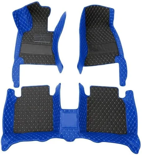 Vista 16 de Tapetes de automóvil personalizados para el 99% de modelos de vehículos, cuero, tapicería completa, color beige, rojo, rosa, azul, púrpura