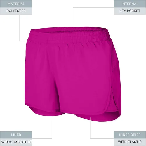 Vista 2 de Augusta Sportswear Pantalones cortos Wayfarer para mujer