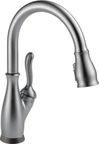 Vista 20 de Delta Faucet Leland VoiceIQ - Grifo de cocina sin contacto con rociador extraíble, grifo inteligente, Alexa y Google Assistant activado por voz