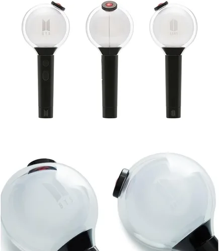 Vista 5 de Sayzer BTS Lightstick Edición especial oficial con 7 tarjetas fotográficas Kpop Merchandise