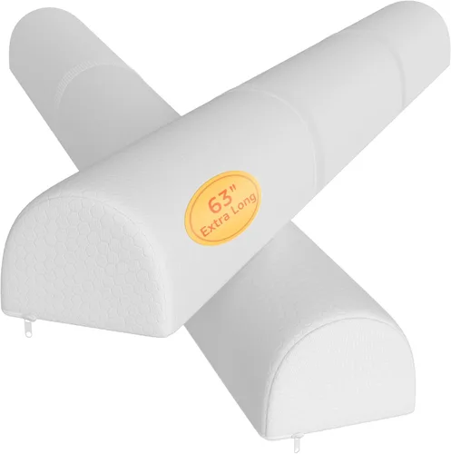 Vista 9 de YENING Protectores de cama para bebés y niños pequeños, barrera de seguridad de espuma para cama de niños, protector de cama para tamaño individual
