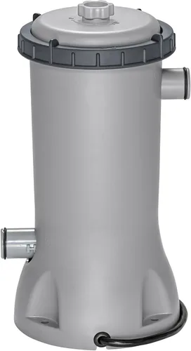 Vista 9 de Bestway Flowclear - Cartucho de bomba de filtro de agua para piscina sobre el suelo, 530 galones por hora, 120 voltios con temporizador de apagado