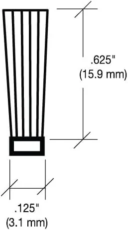 Vista 5 de CRL W562C - Burlete de repuesto para astrágico de seguridad de 0.625 pulgadas (0.630 in)