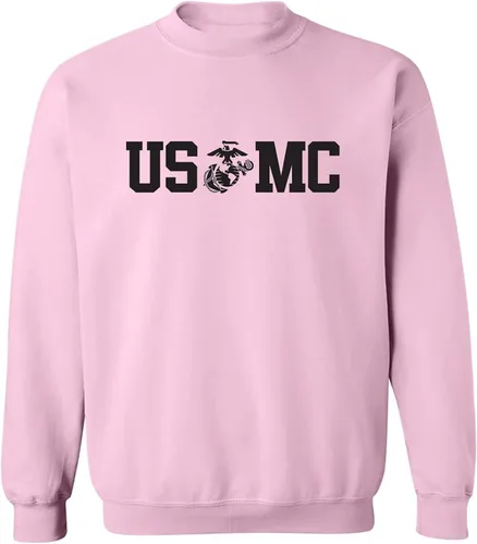 Vista 10 de zerogravitee USMC Eagle Globe Anchor - Sudadera con cuello redondo Real