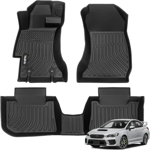 Vista 69 de Tapetes de piso para todo clima y forro de carga con respaldo para Chevrolet Suburban de 7 asientos 2021-2025 / GMC Yukon XL de 7 asientos
