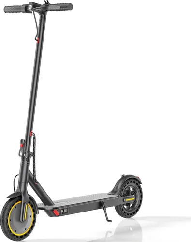 Vista 9 de Qlaway 350W Electric Scooter for Adults, Speed Up to 19Mph, Max 15-22 Miles Range, Commuting Scooters with APP Control and Dual Brakes System