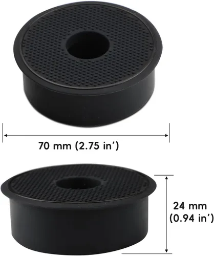 Vista 5 de Auovo Espaciador de repuesto para portavasos de 2.75 pulgadas, apto para Chevy Camry, accesorios de silicona, soporte para tazas, elevador