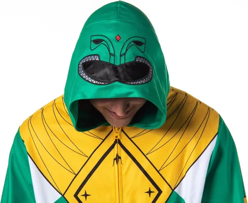 Vista 2 de INTIMO Power Rangers - Traje de pijama de una pieza para hombres y mujeres