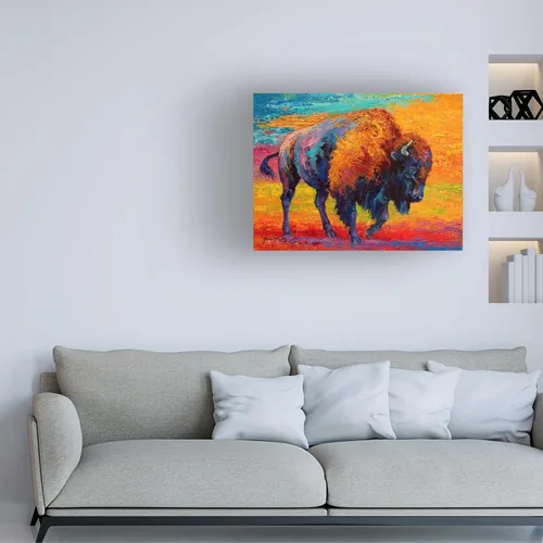 Vista 3 de Trademark Fine Art - Lienzo decorativo "Espíritu de la pradera" - 18x24