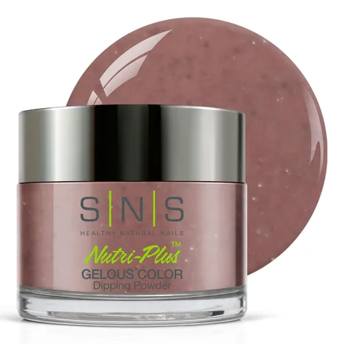 Vista 41 de SNS Polvo de inmersión de uñas, polvo de inmersión de color geloso - Acai Bowl (negro) - Color de uñas de larga duración dura 14 días - Bajo olor