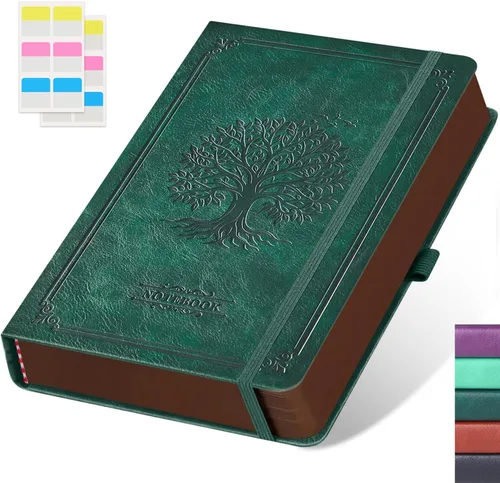 Vista 12 de FOCUS DAY Cuaderno de tapa dura 8.5 x 11, cuaderno de 320 páginas tamaño A4 grande para la universidad con líneas para la escuela y el trabajo, gran
