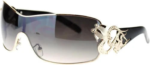 Vista 2 de Gafas de sol Coy Metal Jewel de diseñador de moda para mujer