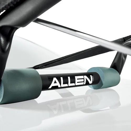 Vista 4 de Allen Sports Deluxe - Soporte para maletero de 2 bicicletas, modelo ZN102, negro