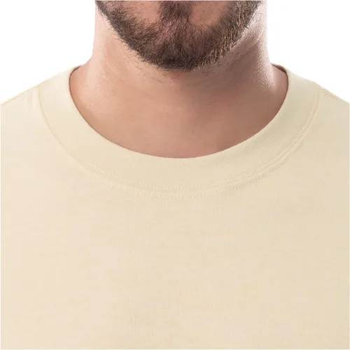 Vista 7 de Guy Harvey Camiseta de manga corta con bolsillo gráfico de algodón OG para hombre Leche de Almendra/Rig Masters