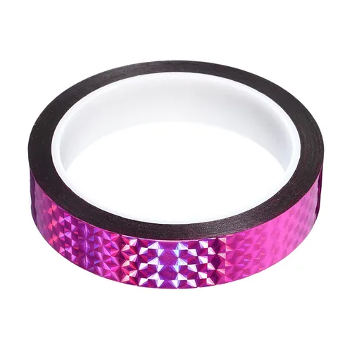 Vista 19 de YOKIVE Cinta de prisma, cintas decorativas holográficas reflectantes autoadhesivas, ideal para proyectos de manualidades, arte de bricolaje, hogar