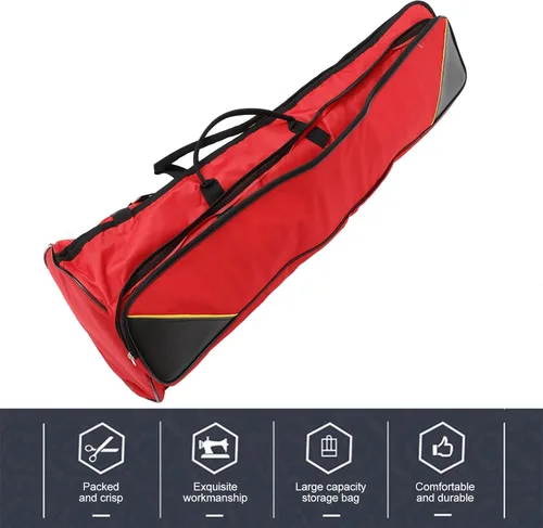 Vista 2 de ERINGOGO Bolsa de trombón Tenor, bolsa acolchada para trombón bajo con correa ajustable para el hombro, bolsillo para accesorios, funda