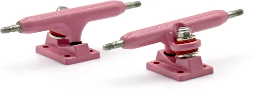 Vista 19 de A1 Pro Fingerboard Trucks 36 mm 34 mm 32 mm con nueva base y copa de pivote (32 mm Azul bebé)