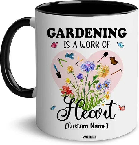 Vista 27 de WHIDOBE Regalo para jardineros – Taza de plantas para amantes de las plantas – Regalos de jardinería para mujeres y hombres – Yes I Really Do Need