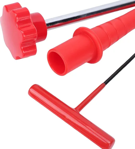 Vista 8 de Quick Change Tire Valve Tool Kit, Valve Stem Core Replacement Installation Tool with T Shape Hook for Cars ATVs Trucks Light Trailers Using TR413