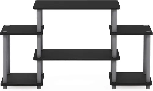 Vista 4 de Furinno Turn-N-Tube - Soporte para TV y mesa auxiliar