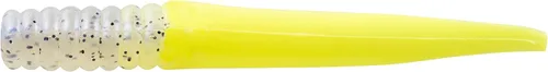 Vista 26 de Bobby Garland Slab Slay'R Señuelo de Pesca de Plástico Suave para Crappie, Equipo de Pesca y Accesorios, 2", Doble Arco Iris Plateado Arco iris