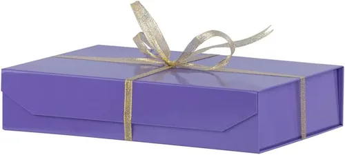 Vista 29 de 1 paquete de caja de regalo negra con tapas, pequeña de 12 x 8 x 2.7 pulgadas, cajas de regalo para ropa, cajas de regalo para camisas con cinta