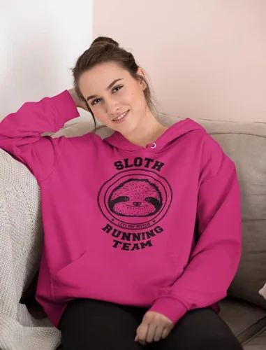 Vista 3 de Tstars Sloth Running Team Hoodie Novelty Gifts for Women Funny Sweatshirts Hoodies