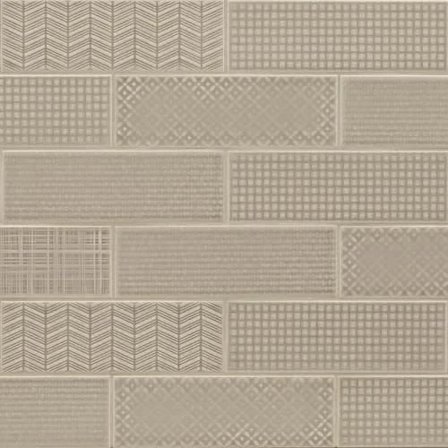 Vista 15 de MSI Urbano Crema 3D Mix - Azulejos de metro de cerámica brillante de 4 x 12 pulgadas para baño, cocina y pared decorativa