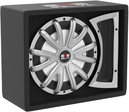 Vista 4 de BELVA BLB112LED Subwoofer de coche con puerto cargado de 12 pulgadas y 750 W con LED multicolor y control remoto