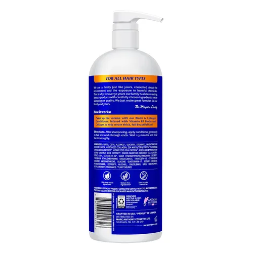 Vista 3 de Acondicionador Renpure con biotina y colágeno