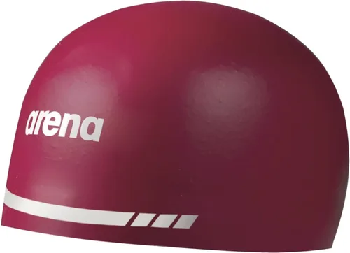 Vista 9 de Arena 3D Soft USA Gorro de natación unisex de silicona para adultos, para hombres y mujeres, para entrenamiento, competición y baño, para nadadores
