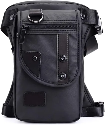 Vista 12 de Riñonera de cintura para hombres y mujeres, 00-negro gris, Casual