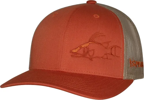 Vista 3 de Hogfish Trucker Hat: Adjustable Snapback Pesca Submarina Pesca
