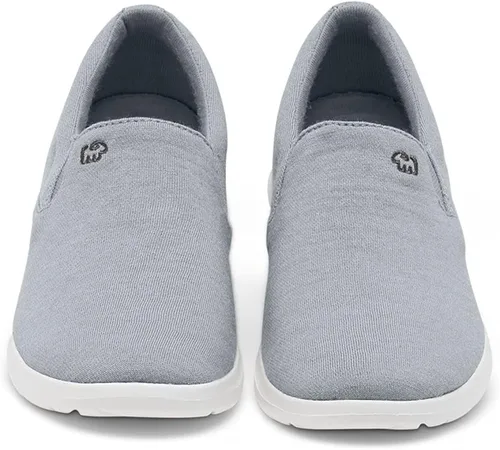 Vista 2 de Merinos Zapatos deportivos de moda para mujer, zapatos casuales sin cordones, hechos con lana australiana, zapatos de tenis ligeros y duraderos