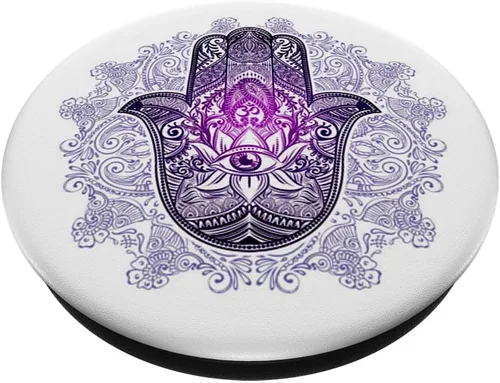 Vista 2 de Amuleto de mal de ojo Pop Socket para teléfono PopSockets buena suerte PopSockets intercambiable PopGrip