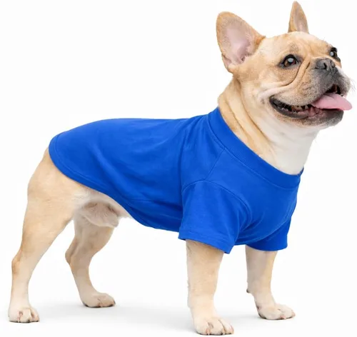 Vista 173 de Lovelonglong 2019 - Ropa para mascotas, Disfraces para Perro, Ropa Camisetas en blanco para Perros Grande Medianos Pequeños 100% Algodón 18