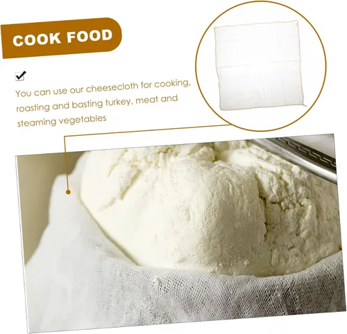 Vista 6 de Hemoton Tofu Tofu - 6 piezas de tela filtrante de tofu, paño de filtro de tofu para cocina, reutilizable, estopilla, colador de yogur vegano