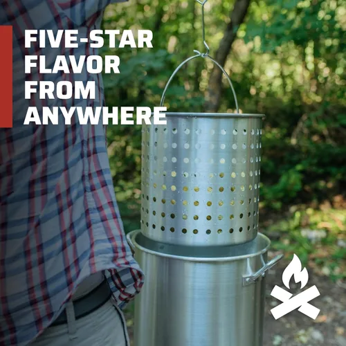 Vista 7 de Camp Chef Olla de aluminio de 42 cuartos