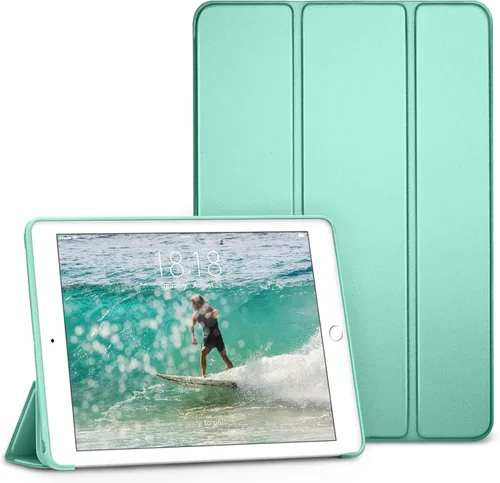 Vista 15 de Carcasa para iPad Mini 4, DTTO, antirraspones, ultradelgado, liviano, con autoencendido y autoapagado, cubierta con soporte de triple doblado