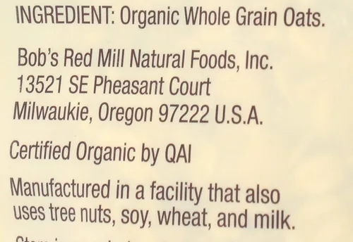 Vista 4 de Bob's Red Mill Organic Old Fashioned Avena enrollada