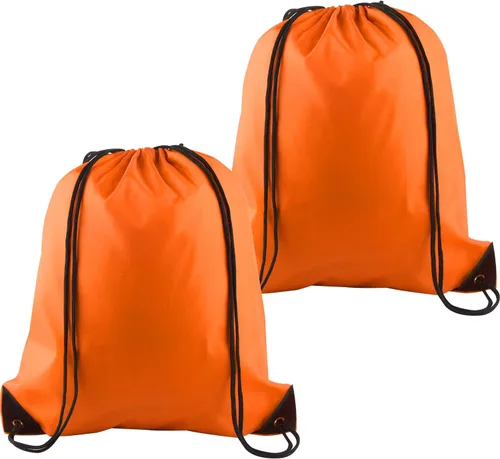 Vista 17 de KUUQA Mochila con cordón a granel, bolsas de almacenamiento para deporte, gimnasio, viajes, Negro, Viajar