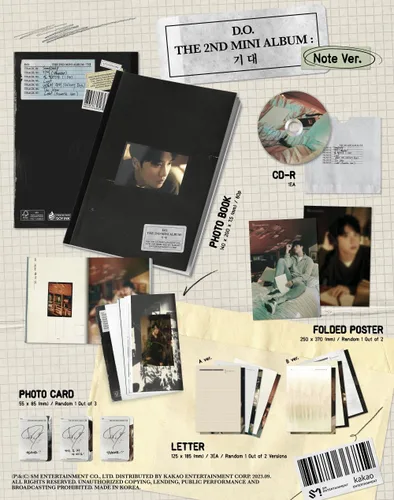 Vista 2 de D.O. EXO - 2º Mini álbum Expectation CD (A ver.)