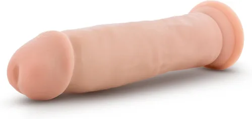 Vista 5 de Blush Dr. Skin - Consolador realista con ventosa de 9 pulgadas de grosor, suave, realista, para adultos, para mujeres, hombres, principiantes